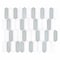Msi Pixle Cloud 9.82 In. X 11.52 In. X 6 Mm Textured Glass Paper Face Mosaic Tile, 10PK ZOR-MD-0364 - alternate 2